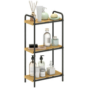 Ripiano Bagno Bamb¨´ 3 Ripiani Aperto ¨C zephmum ¨C 41.5x21.5x77.5 cm