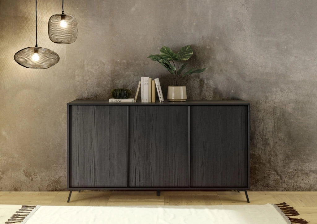 Buffet SALEM nero frassino