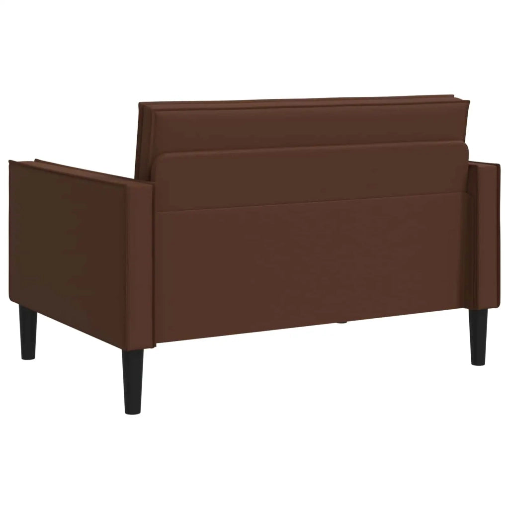 Poltrona XXL Marrone Similpelle 42043531