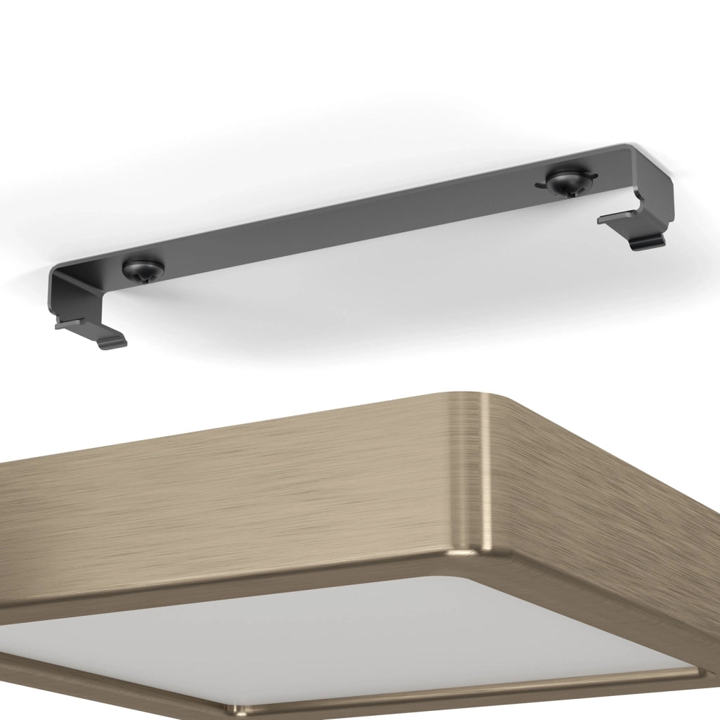 Plafoniera Moderna Fueva 5 Acciaio Nichel Satinato Led Integrato 11W