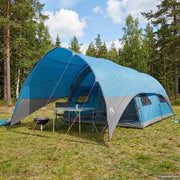 Tenda a tunnel con copertura impermeabile 10 persona Blu 42042239