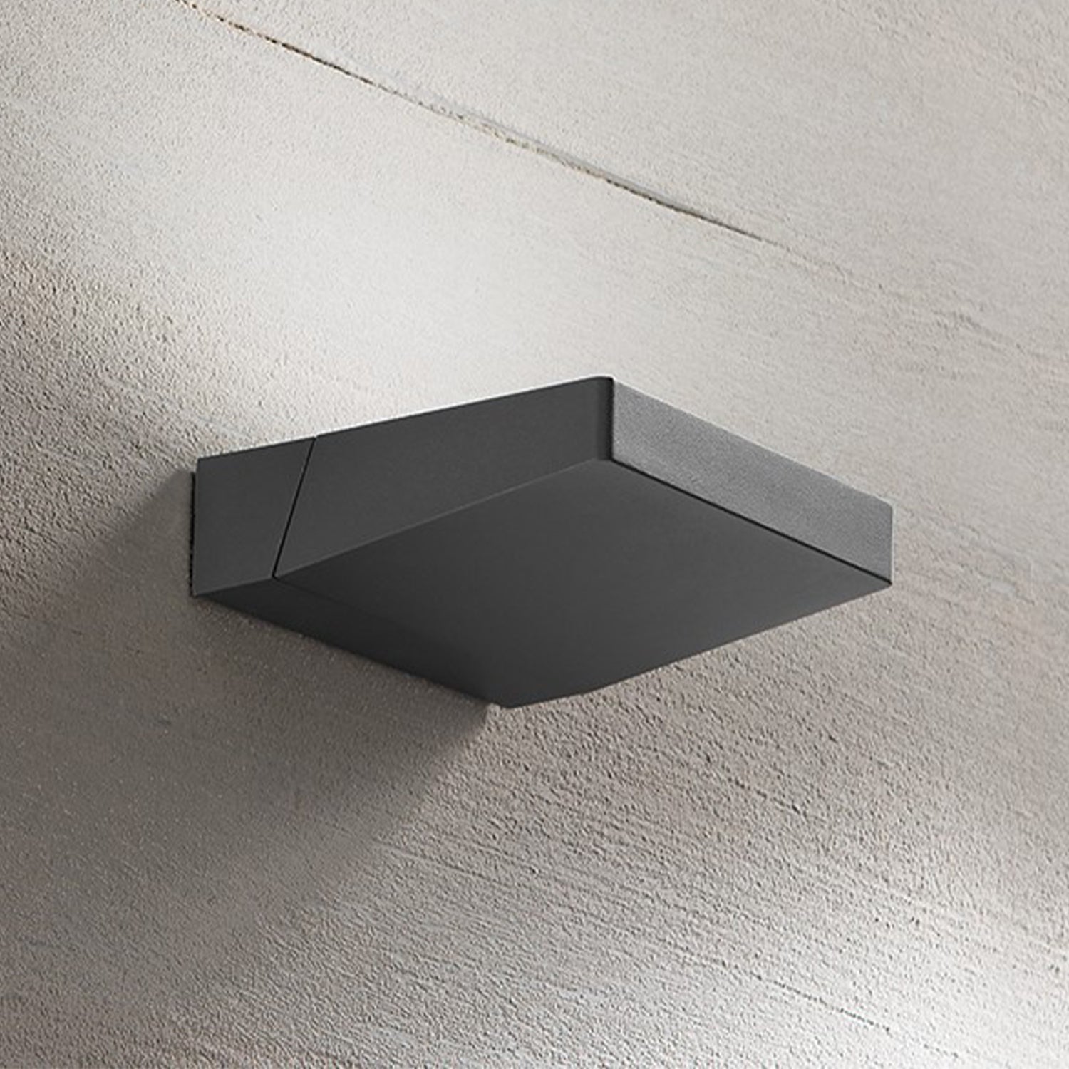 Applique Esterno Moderna Giro Alluminio Antracite Led 14W 3000K Ip54