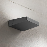 Applique Esterno Moderna Giro Alluminio Antracite Led 14W 3000K Ip54