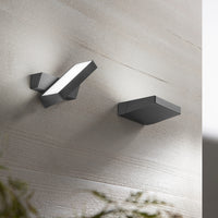 Applique Esterno Moderna Giro Alluminio Antracite Led 14W 3000K Ip54