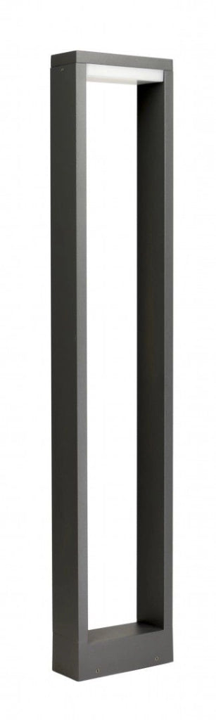 Paletto giardino 80cm LED 7W CCT grigio IP54 SU-MA
