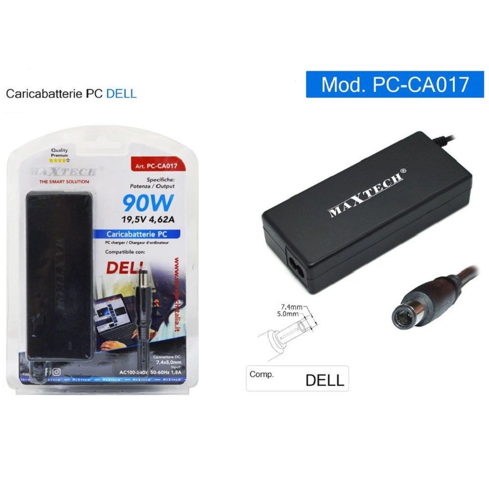 Trade Shop - Caricabatteria Pc Alimentatore Computer Notebook Compatibile Dell 90 W Pc-ca017 -