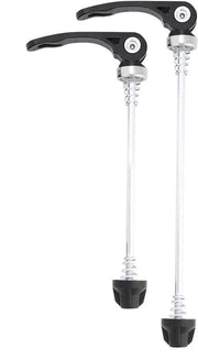 Accessori per bicicletta - Quick Release - Adatto per ruote 26 pollici - Nero/Argento - Leggero - Alta qualità acciaio/lega di alluminio - Fissaggio per bicicletta