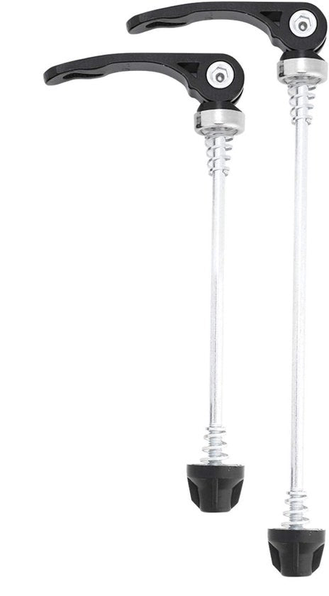 Accessori per bicicletta - Quick Release - Adatto per ruote 26 pollici - Nero/Argento - Leggero - Alta qualità acciaio/lega di alluminio - Fissaggio per bicicletta