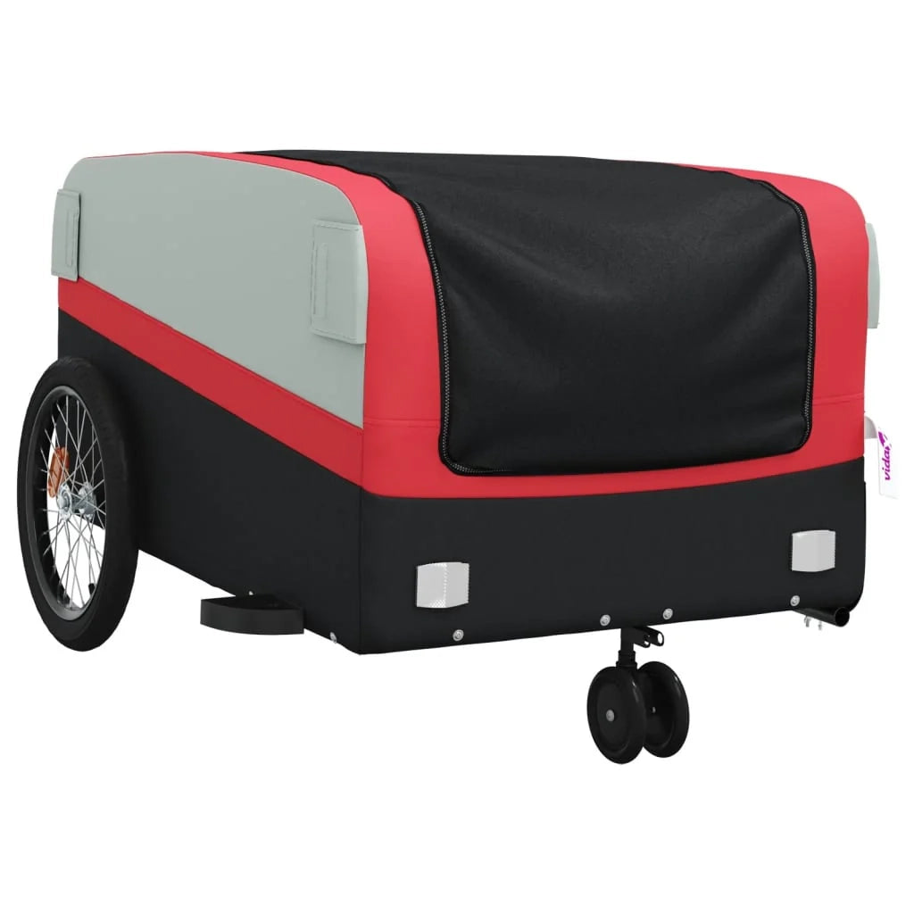 Rimorchio per trasporto biciclette 45 kg ferro rosso 02_0044180