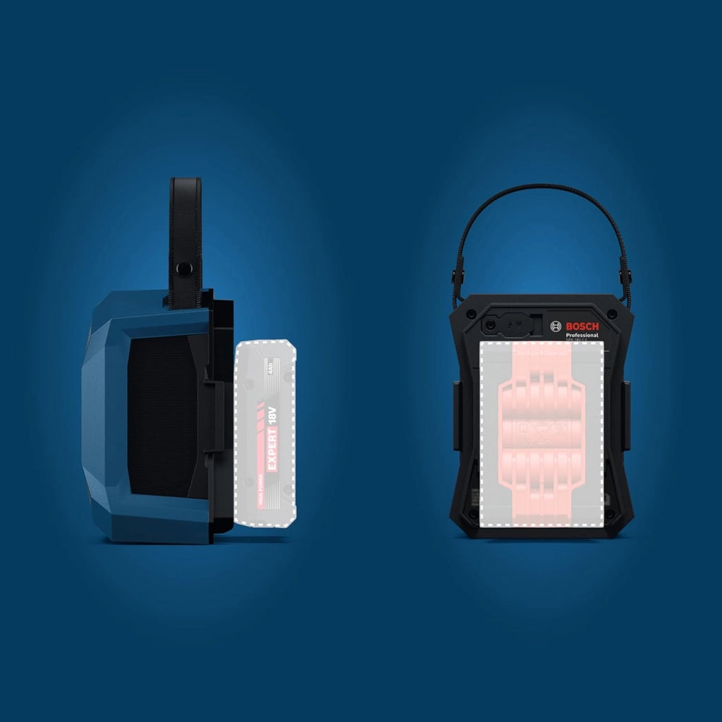 Bosch Professional 18V System Altoparlante Bluetooth a batteria GPB 18V-1 C