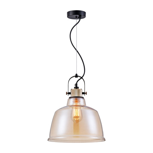 Lampada pendente Pendant in Metallo Irving Nero