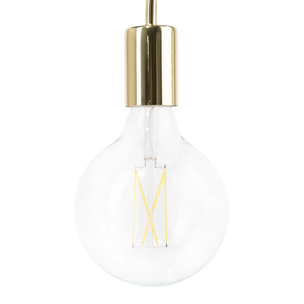 Lampada da Tavolo dorato Industriale Minimalista senza paraluce