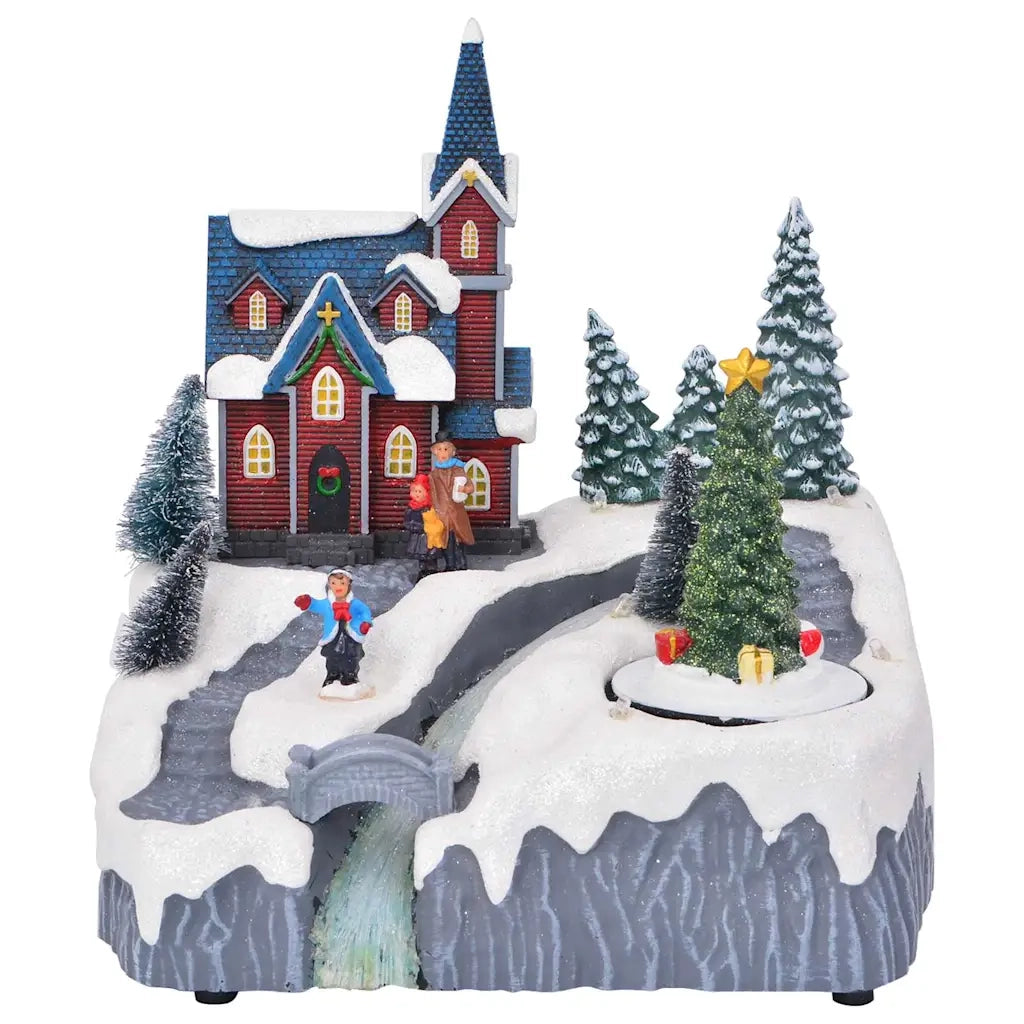 Decorazione del Villaggio Natalizio Multicolore Plastica 4017041