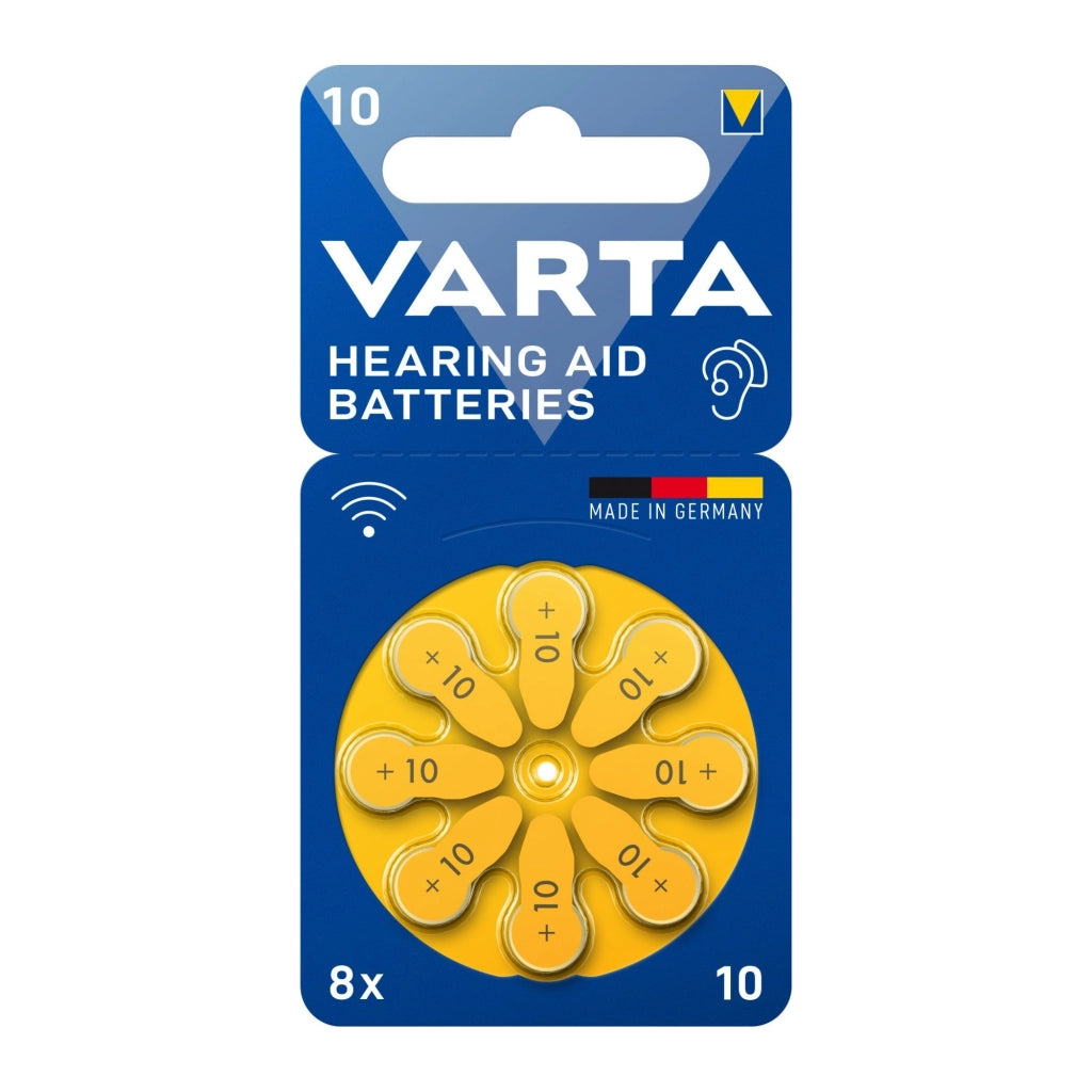 PILA VARTA APPARECCHI ACUSTICI TIPO 10 X8