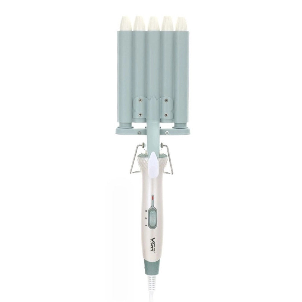 Trade Shop - Arricciacapelli Professionale Elettrico A 5 Cilindri Da 16 Mm Styling Vgr V-597 -