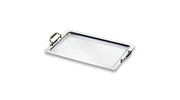 Vassoio da portata in acciaio inox con manici Lory 35 cm