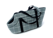 Borsa Trasportino Per Cane Modello Doggy Bag A Quadri