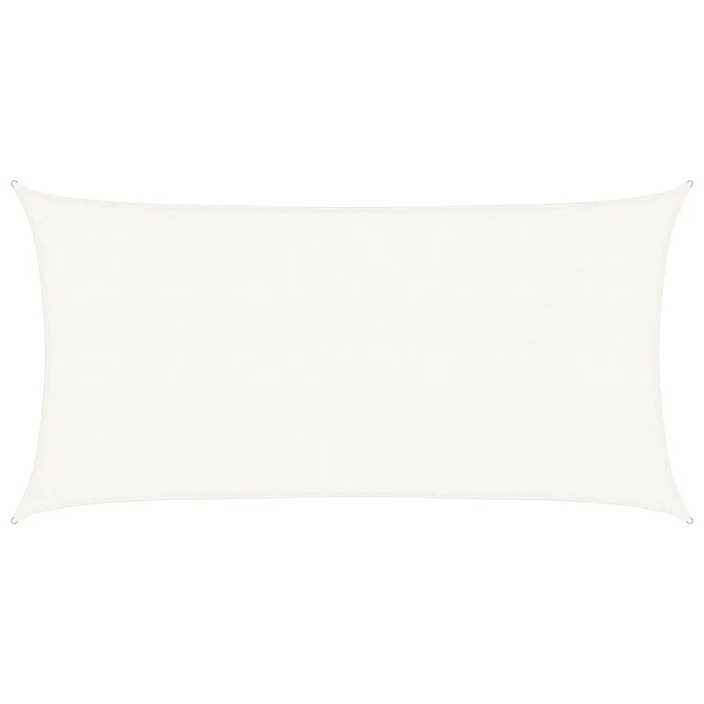 Vela Parasole | Telo Ombra | Vela da ombra 160 g/m2 Bianca 2,5x5 m in HDPE