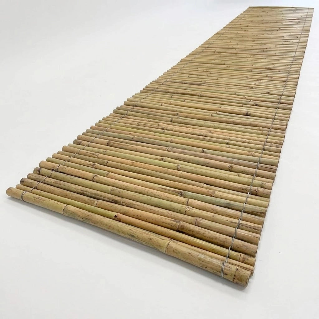 Schermatura In Bamboo Steccato Oscurante E Difesa Sguardi Solida Per Giardini Terrazze Porticati Bar Stabilimenti Estivi Pratica Da Installare Eterna E Design Naturale 1.5 x 3 Metri