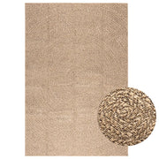 Tappeto ZIZUR 140x200 cm Aspetto Iuta per Interni ed Esterni