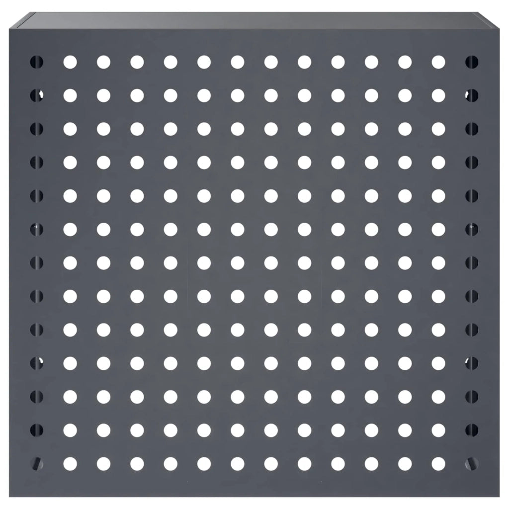Copertura per condizionatore d'aria Antracite 110 x 50 x 105 cm 8014145