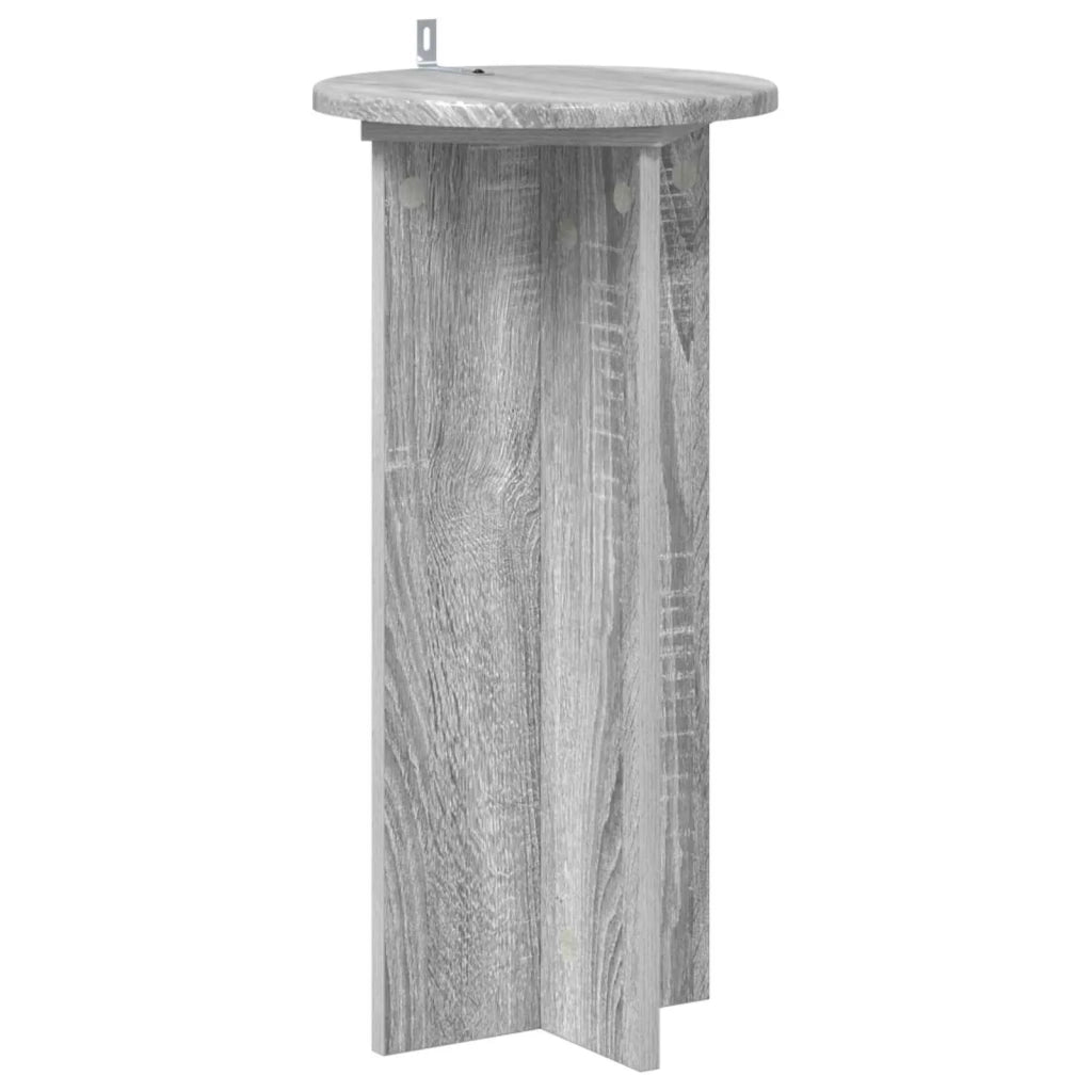 Supporto per piante 2 pcs Grigio Sonoma 29,5 x 29,5 x 60 cm