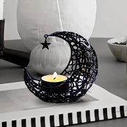 Sostegno candelabro tondo luce di vento lampada da tavolo decorazione soggiorno decorazione moderna candelabro decorazione candelabro Kerstmis, barbecue, San Valentino, Madre, Ramadan