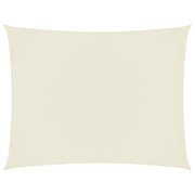 Parasole a vela | Telo Ombra | Vela da ombra Oxford Rettangolare 2,5x3,5 m Crema