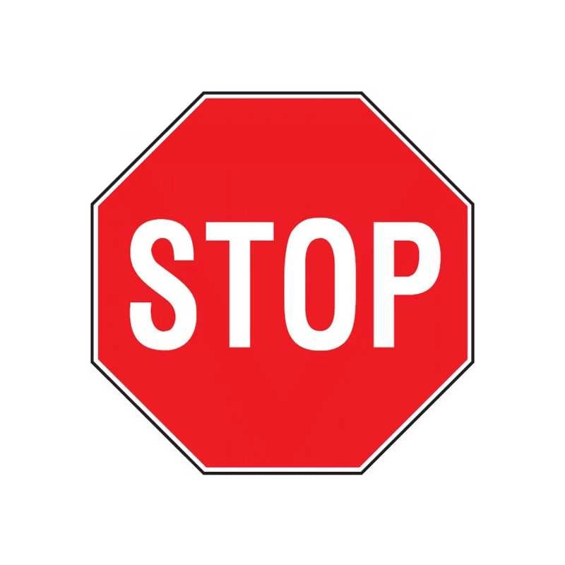 Cartello Stradale Stop