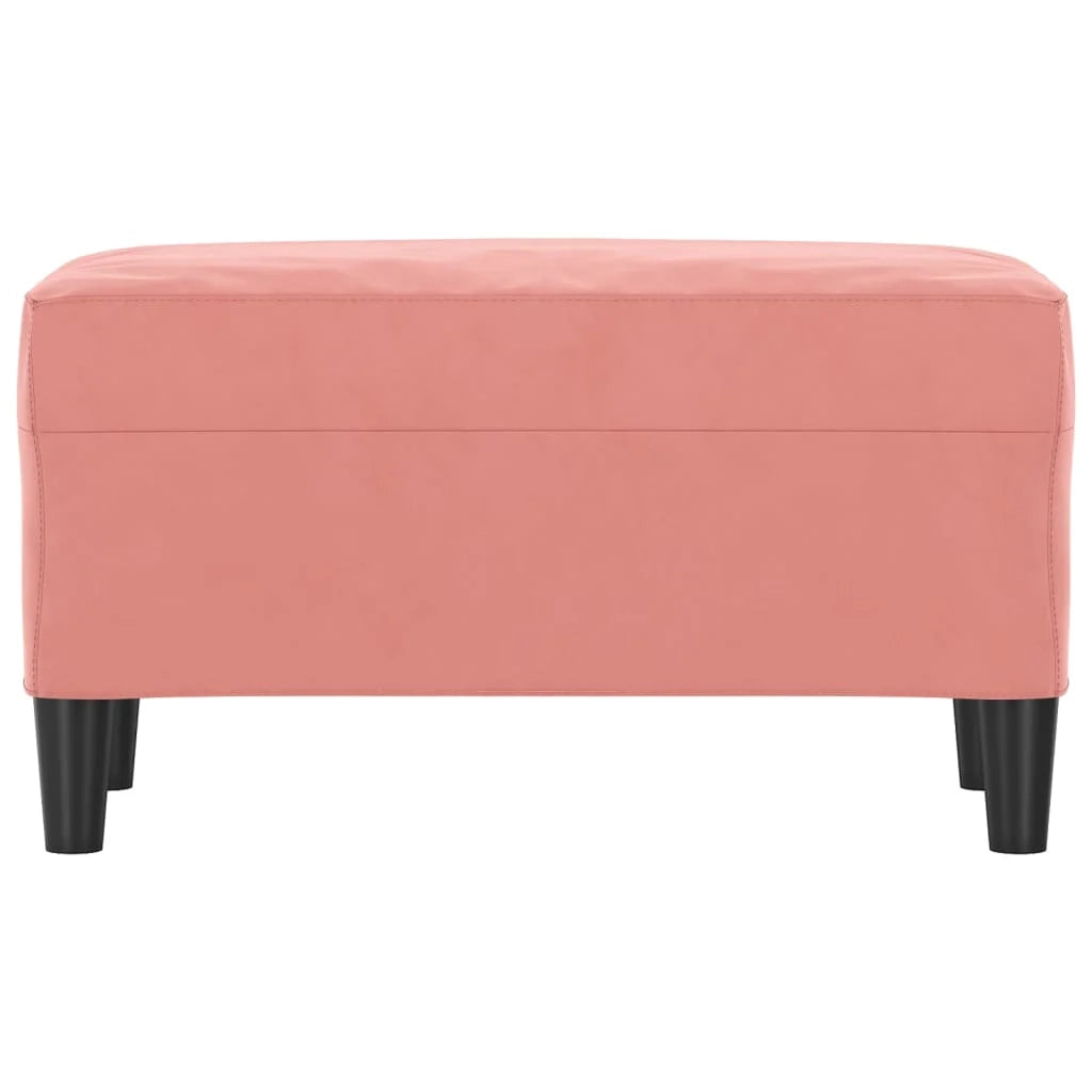 Panca/panca 70 x 35 x 41 cm velluto rosa 02_0010615