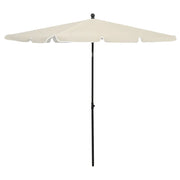 Ombrellone da Giardino con Palo 210x140 cm Sabbia cod mxl 13669