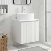 Mobile Lavabo da Parete Bianco 49,5 x 44,5 x 65 cm 890432