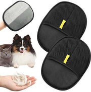 Hondiabili Handschuini 2 Pezzi - Handschuini Reutilizzabili/Per la Curaper Animali - Rimozione Statica - Lavabili - Materiale di Alta Qualità - Dimensione Grande 23 x 16 cm - Handschuini per Depilazione