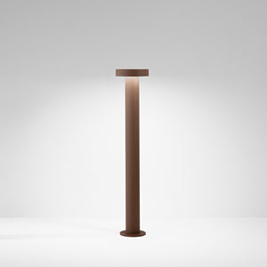 Paletto Esterno Moderno Stool Alluminio Corten Led 12W 3000K Ip65