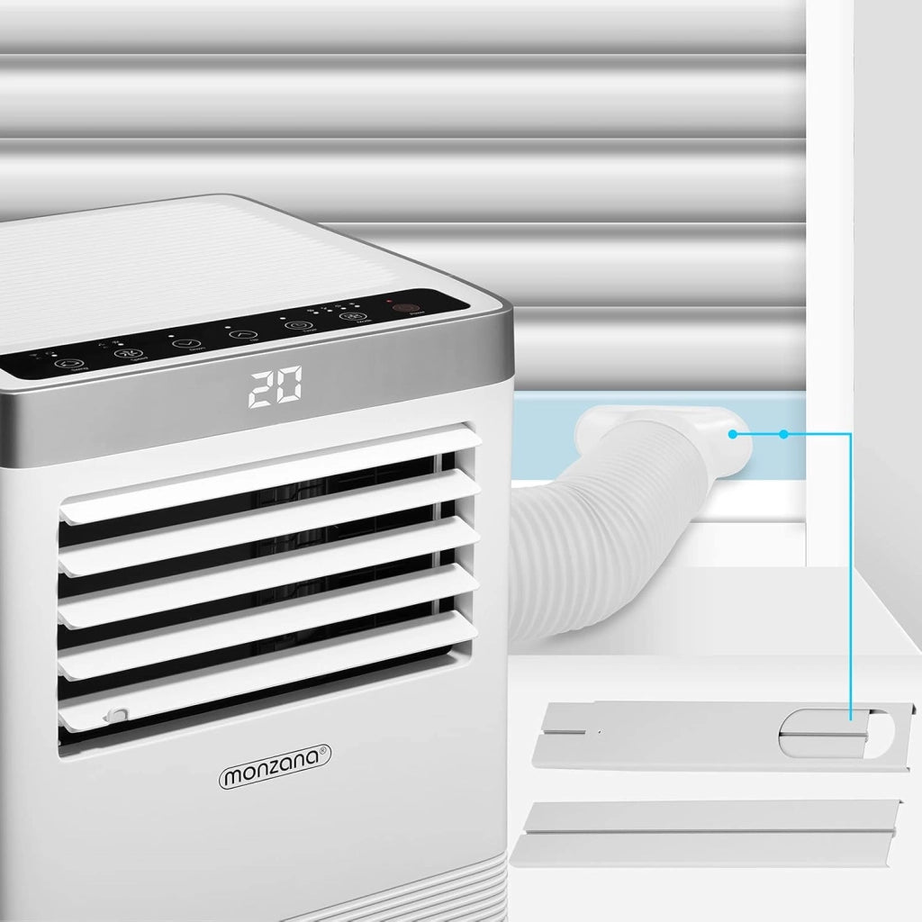 Climatizzatore Mobile Locale 9000BTU 4in1 WiFi App 2700W con Telecomando Tubo di Scarico Condizionatore Aria