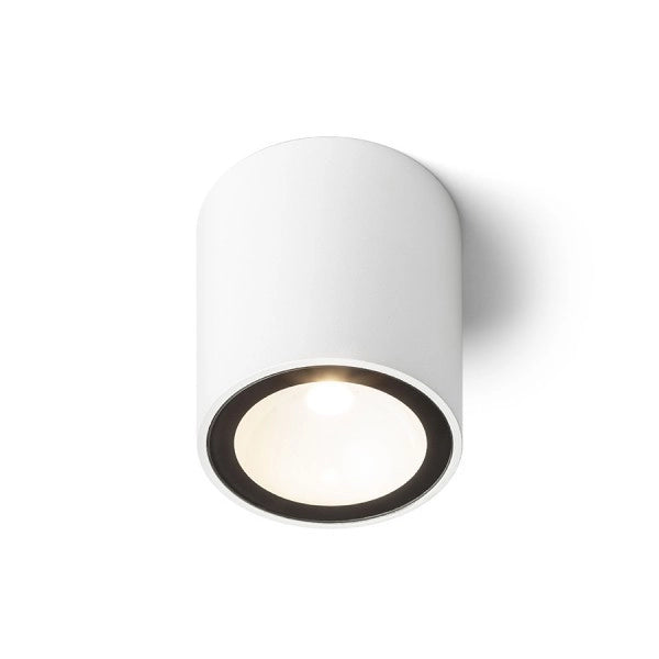 Lampada plafoniera SENZA R da soffitto grigio antracite vetro trasparente 230V LED 6W IP65  3000K