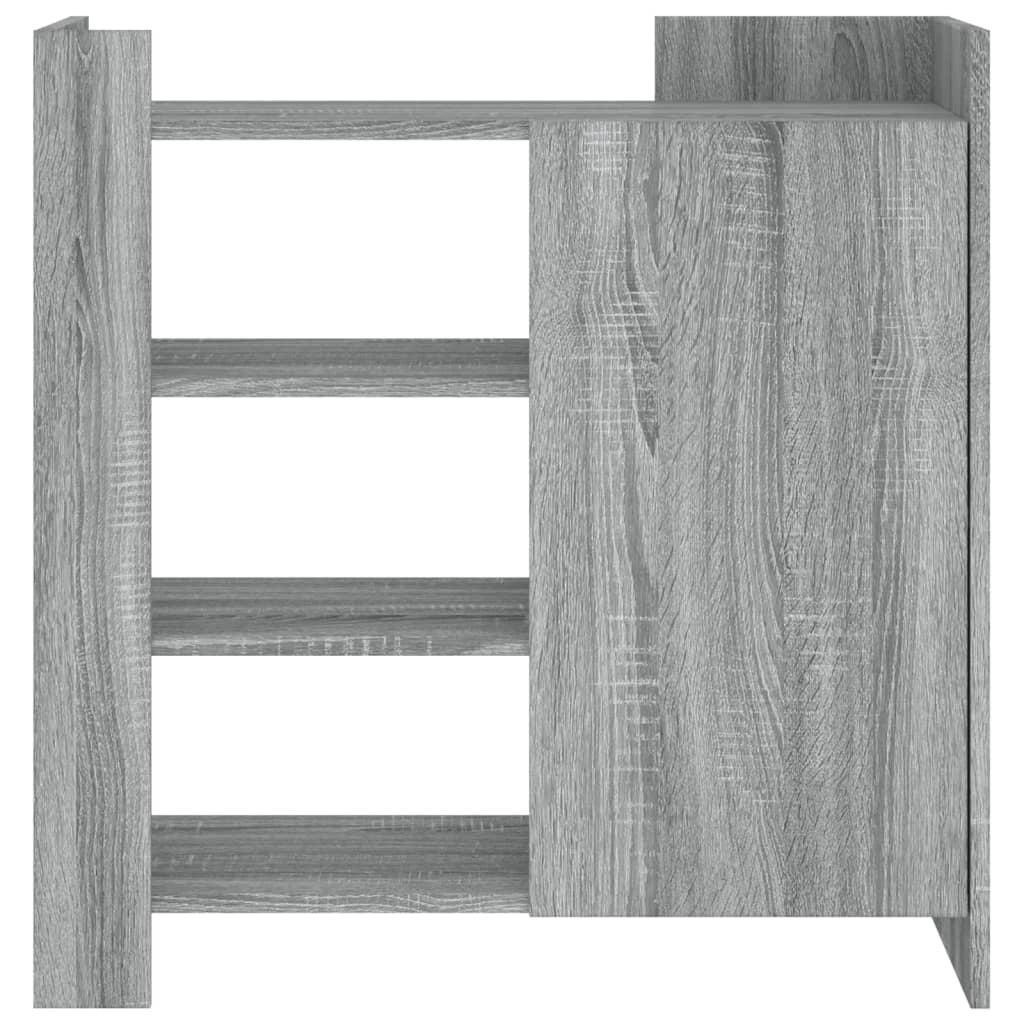 Credenza cassettiera armadio mobile contenitore organizer per cucina soggiorno salotto Sonoma 73,5 x 35 x 75 cm legno ingegnerizzato grigio 02_0036522