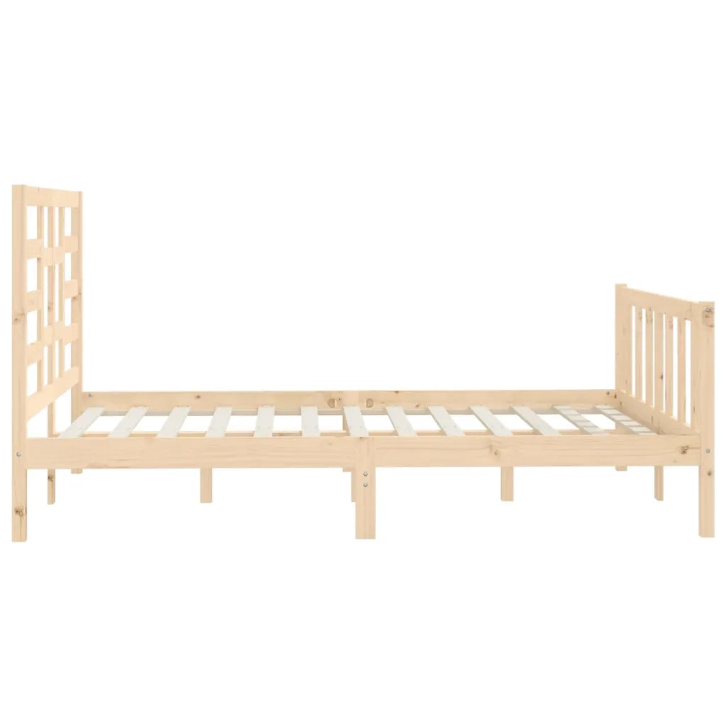 Giroletto senza Materasso-Struttura Letto 120x200 cm in Legno Massello di Pino 479153