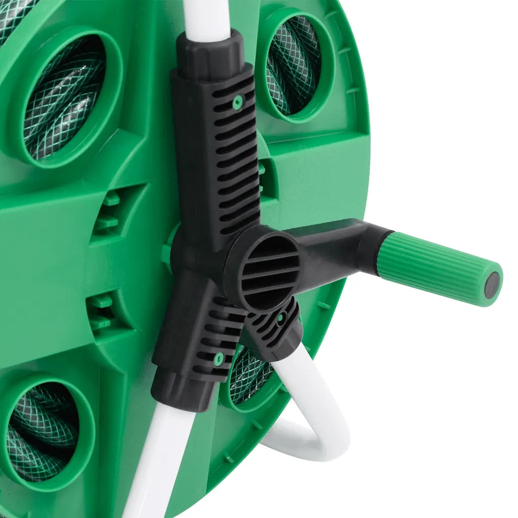 Avvolgitubo Autonomo Verde con Set Raccordi Tubo 0,5" 30 m PVC CFW6215936