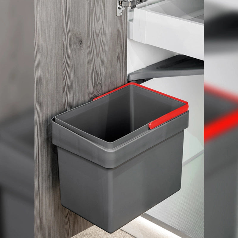 Kit di contenitori per la raccolta differenziata per cassetti da cucina Recycle Altezza Recycle 216 mm, 2x12 lt, 2x6 l..