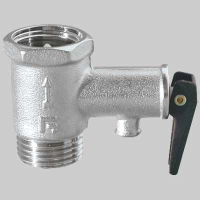 VALVOLA DI SICUREZZA CON LEVETTA  1/2 MF     MADE IN ITALY