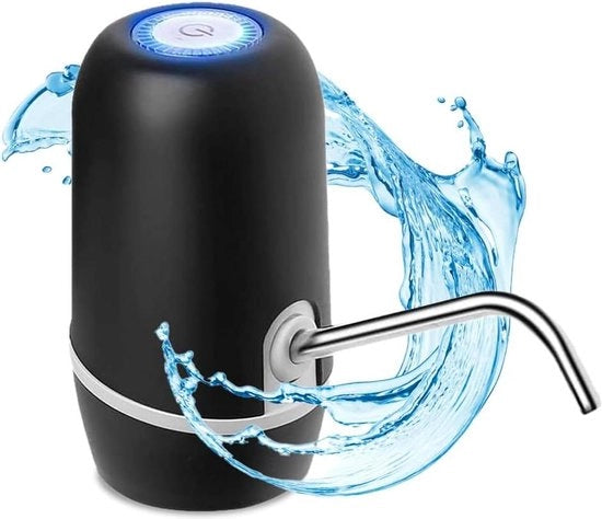 Dispensatore automatico di acqua portatile con caricatore USB per flaconi e bottiglie in acciaio BPA-free acqua fredda 1200 mAh.