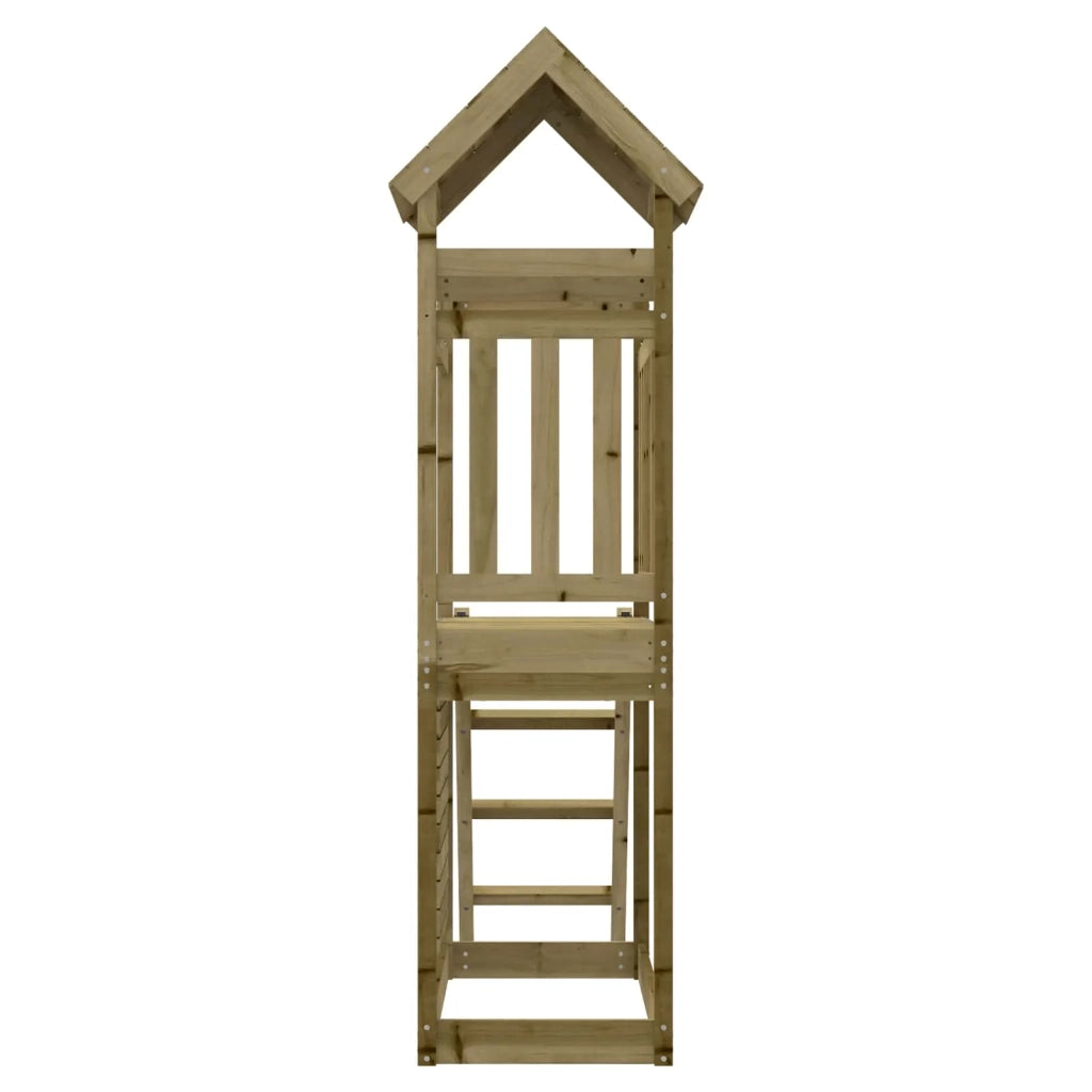 Torre da Gioco Marrone Legno Impregnato Solido