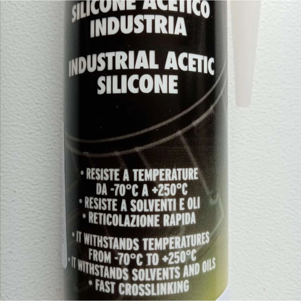 Arexons 310ml silicone acetico industria sil400 alta temperatura trasparente
