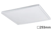 Plafoniera incasso LED quadrata 29,3cm 18W 4000K bianca