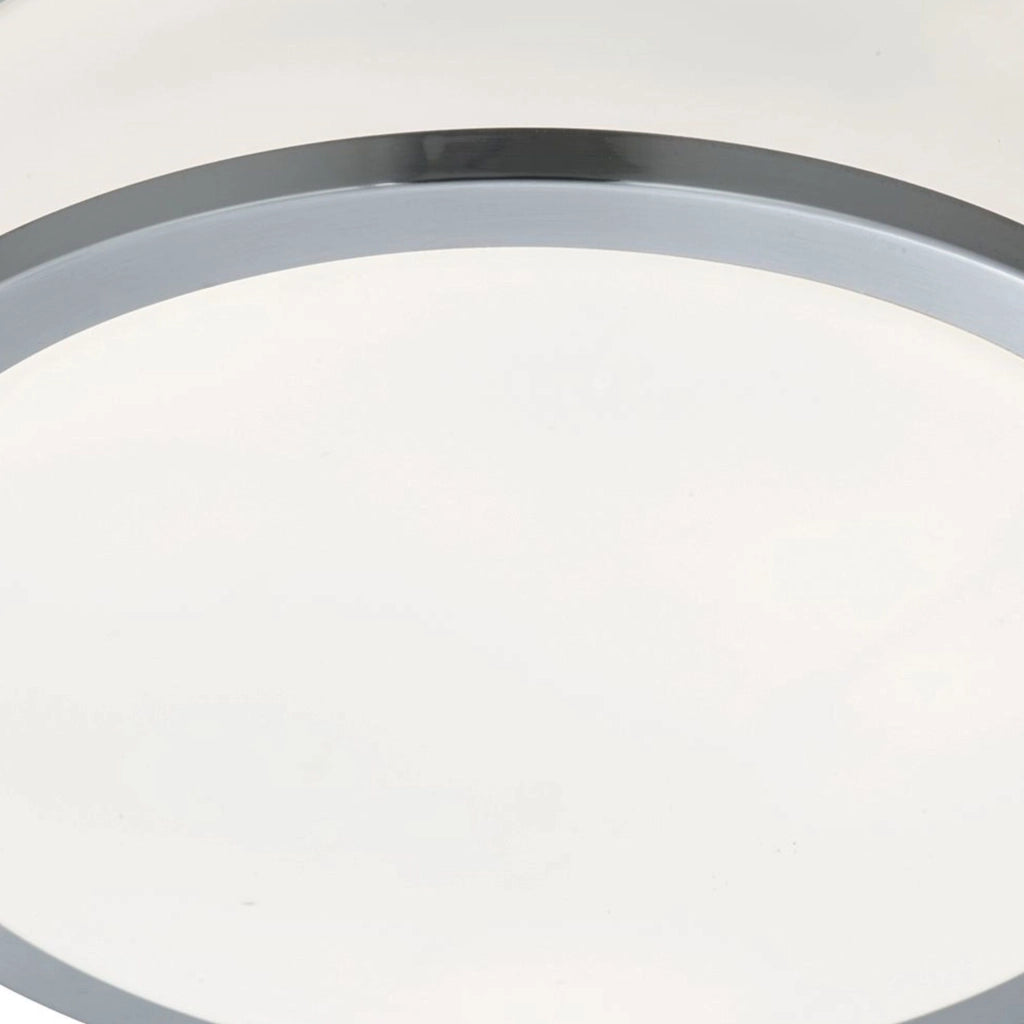 Plafoniera Contemporanea Formaggio Acciaio Argento Vetro Bianco 1 Luce E27 23Cm