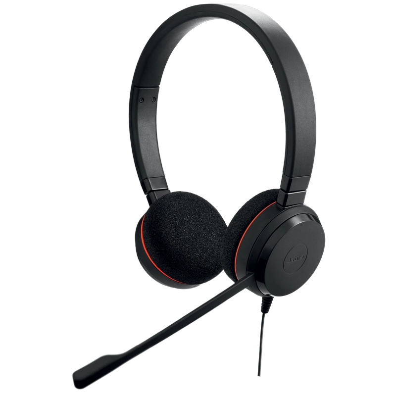 ORIGINAL Jabra Accessori per computer nero 4999-829-269 Headset Evolve 20 UC Stereo