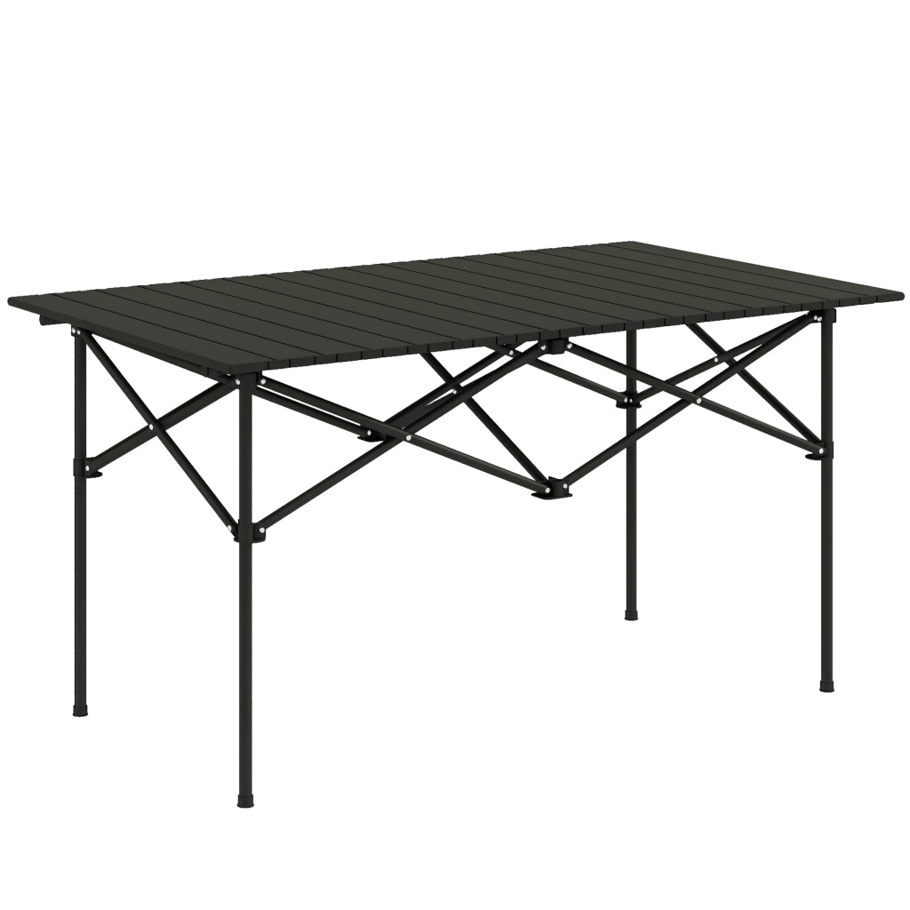 Tavolo da Picnic Pieghevole Portatile ¨C Zephmum ¨C 95x55x50 Nero