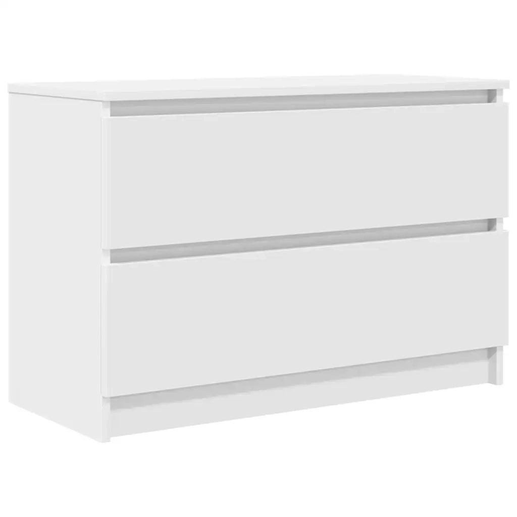 Mobile Porta TV Bianco 80x35x54 cm in Legno Multistrato