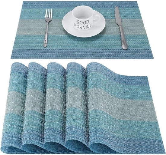 Tavolino di 6, Facile da Pulire Tavoli Antiscivolo Isolamento Termico Impermeabile Tavolo Sostegno, 45cmx30cm